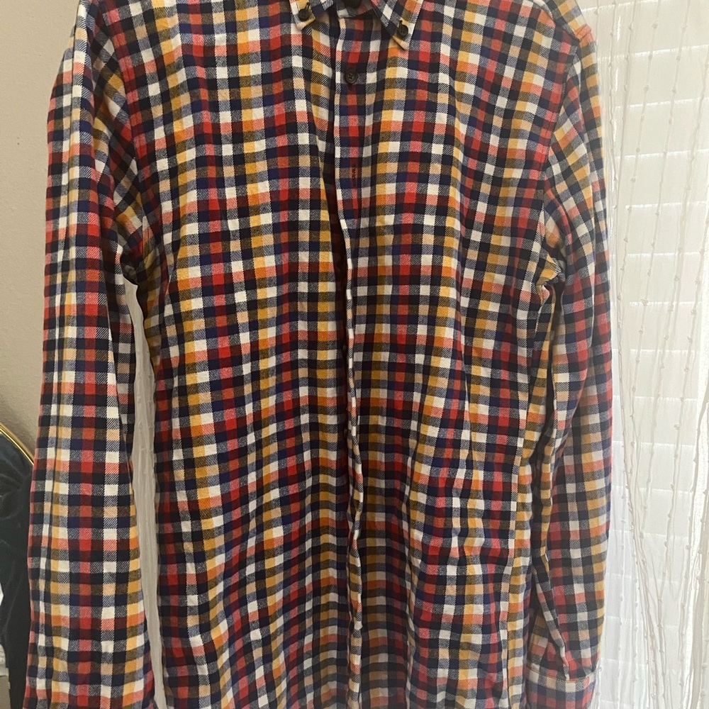 Classic Checkered Button-Down Shirt